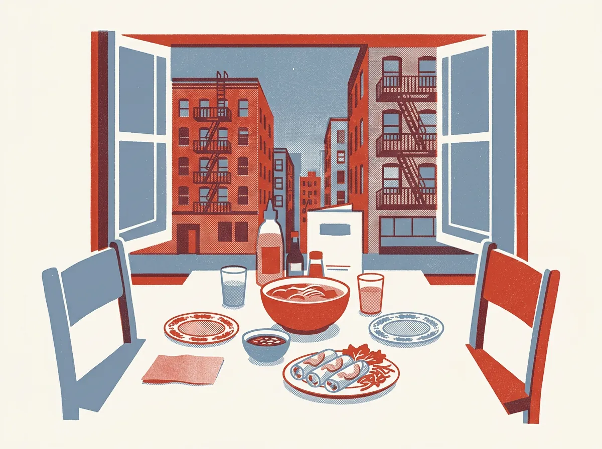 Illustration of Vietnamese restaurants in Tenderloin